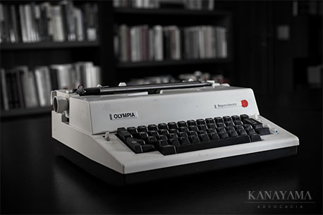 Imagem máquina de escrever